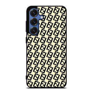 FENDI FASHION ROMA LOGO PATTERN Samsung Galaxy S25 Case Cover