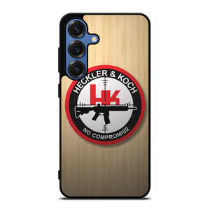 HECKLER AND KOCH WOODEN LOGO Samsung Galaxy S25 Case Cover