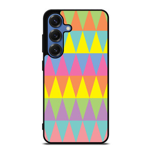 HERRINGBONE TRIANGLE Samsung Galaxy S25 Case Cover