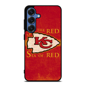 KANSAS CITY CHIEFS NFL Samsung Galaxy S25 Case Cover