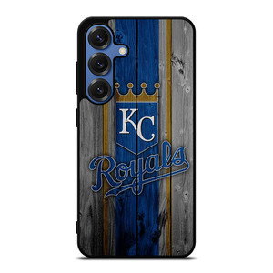 KANSAS CITY ROYALS WOODEN ICON Samsung Galaxy S25 Case Cover