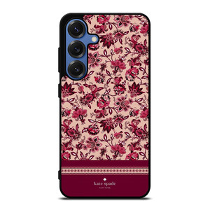 KATE SPADE NEW YORK RED FLORAL Samsung Galaxy S25 Case Cover