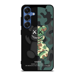KAWS CAMO SEEING AND WATHING Samsung Galaxy S25 Case Cover