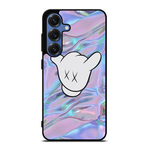 KAWS GLOVES COLORFUL Samsung Galaxy S25 Case Cover