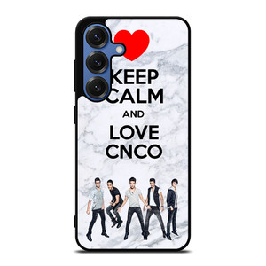 KEEP CALM AND LOVE CNCO MARBLE Samsung Galaxy S25 Case Cover