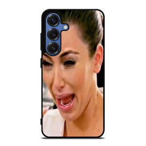 KIM KARDASHIAN UGLY CRYING FACE Samsung Galaxy S25 Case Cover