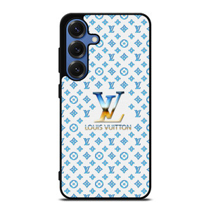 LOUIS VUITTON LV BLUE PATERN ICON LOGO Samsung Galaxy S25 Case Cover