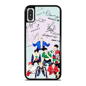 MONSTA X K POP SIGNATURE iPhone X / XS Case Cover