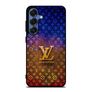 LOUIS VUITTON LV LOGO SPARKLE ICON PATTERN Samsung Galaxy S25 Case Cover