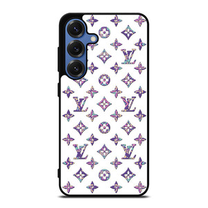 LOUIS VUITTON PATTERN LV LOGO ICON Samsung Galaxy S25 Case Cover