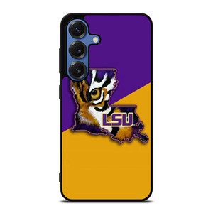 LSU TIGERS LOGO LOUSIANA STATE UNIVERSITY BASKETBALL Samsung Galaxy S25 Case Cover