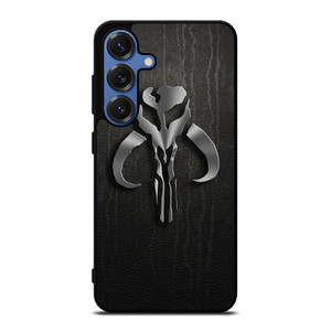 MANDALORIAN LEATHER LOGO Samsung Galaxy S25 Case Cover