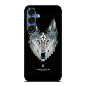 MARCELO BURLON WOLF LOGO Samsung Galaxy S25 Case Cover