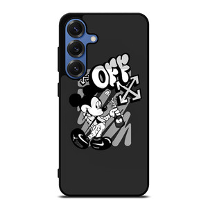 MICKEY MOUSE OFF WHITE LOGO Samsung Galaxy S25 Case Cover