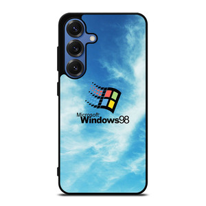 MICROSOFT WINDOWS 98 RETRO LOGO Samsung Galaxy S25 Case Cover