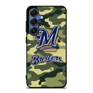 MILWAUKEE BREWERS CAMO LOGO Samsung Galaxy S25 Case Cover