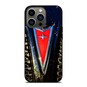 PONTIAC CAR METAL EMBLEM iPhone 13 Pro Case Cover