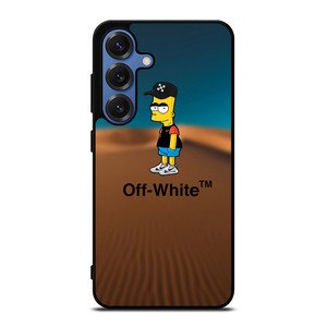 OFF WHITE BART SIMPSONS Samsung Galaxy S25 Case Cover