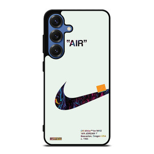 OFF WHITE FOR NIKE AIR JORDAN LOGO Samsung Galaxy S25 Case Cover