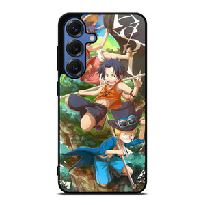 ONE PIECE LUFFY SABO ACE KID Samsung Galaxy S25 Case Cover