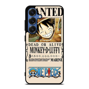 ONE PIECE LUFFY WANTED Samsung Galaxy S25 Case Cover