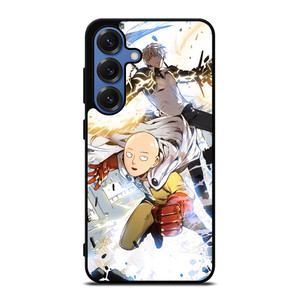 ONE PUNCH MAN SAITAMA AND GENOS Samsung Galaxy S25 Case Cover