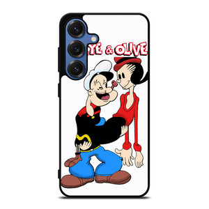 POPEYE AND OLIVE In Love Samsung Galaxy S25 Case Cover