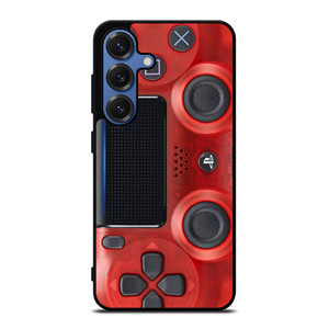 PS4 CONTROLLER PLAY STATION RED Samsung Galaxy S25 Case Cover