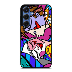 ROMERO BRITTO LOVE KISS Samsung Galaxy S25 Case Cover