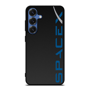SPACE X LOGO CARBON Samsung Galaxy S25 Case Cover