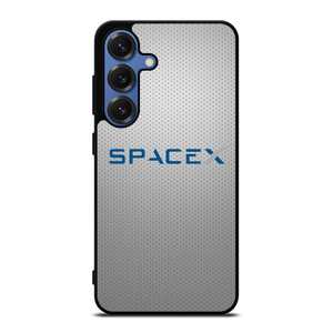 SPACE X LOGO DOT GREY Samsung Galaxy S25 Case Cover