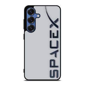 SPACE X LOGO GREY Samsung Galaxy S25 Case Cover