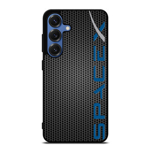 SPACE X LOGO METAL Samsung Galaxy S25 Case Cover