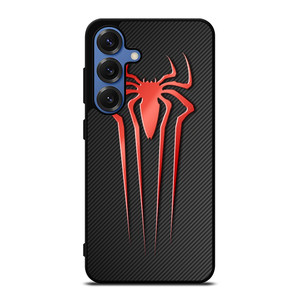 SPIDERMAN CARBON LOGO Samsung Galaxy S25 Case Cover