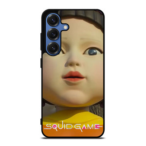 SQUID GAME DOLL FACE Samsung Galaxy S25 Case Cover