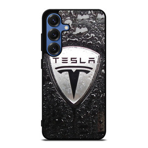 TESLA MOTORS EMBLEM Samsung Galaxy S25 Case Cover