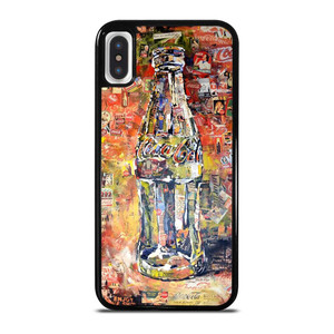 COCA COLA BOTTLE ART iPhone X / XS Case Cover