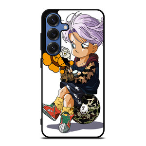 TRUNKS DRAGON BALL CAMO BAPE Samsung Galaxy S25 Case Cover