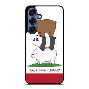 WE BARE BEARS CALIFORNIA REPUBLIC Samsung Galaxy S25 Case Cover