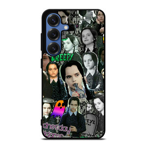 WEDNESDAY ADDAMS COLLAGE Samsung Galaxy S25 Case Cover