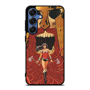 WONDER WOMAN CARTOON Samsung Galaxy S25 Case Cover