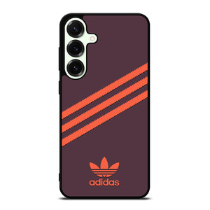 ADIDAS ORIGINALS STRIPES PURPLE ORANGE Samsung Galaxy S25 Plus Case Cover