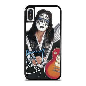 ACE FREHLEY AND GUITAR KISS BAND  iPhone X / XS Case Cover