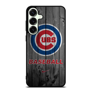 CHICAGO CUBS WOODEN LOGO Samsung Galaxy S25 Plus Case Cover
