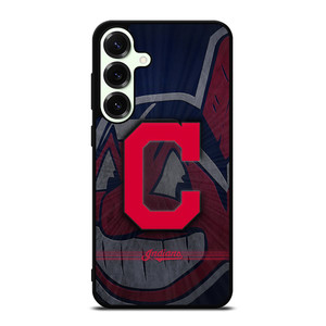 CLEVELAND INDIANS METAL LOGO Samsung Galaxy S25 Plus Case Cover