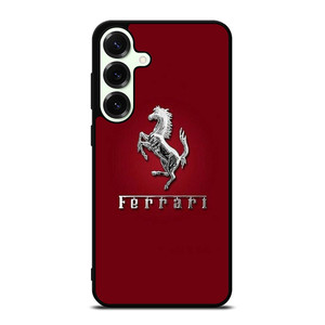 FERRARI LOGO SILVER EMBLEM Samsung Galaxy S25 Plus Case Cover
