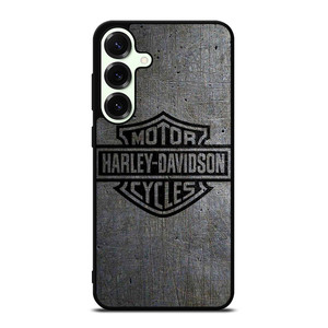 HARLEY DAVIDSON MOTORCYCLES COMPANY LOGO METAL Samsung Galaxy S25 Plus Case Cover