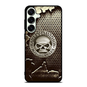 HARLEY DAVIDSON MOTORCYCLES METAL SKULL LOGO Samsung Galaxy S25 Plus Case Cover