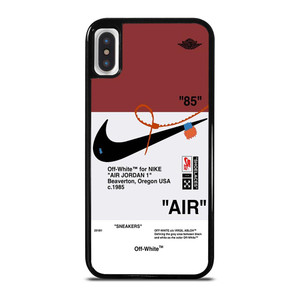 OFF WHITE NIKE AIR JORDAN SNEAKERS iPhone X / XS Case Cover