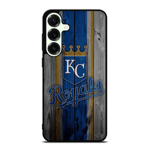 KANSAS CITY ROYALS WOODEN ICON Samsung Galaxy S25 Plus Case Cover